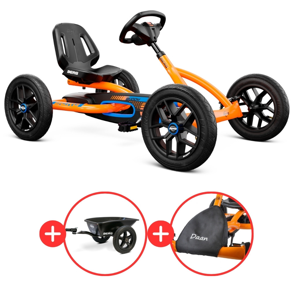  Buddy B Orange met aanhanger en koppeling