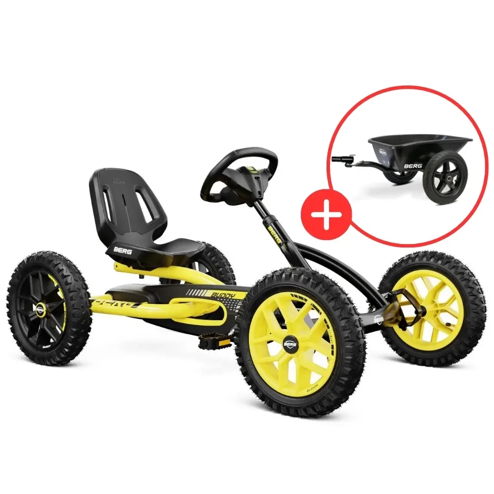  Buddy Cross incl. aanhanger en koppeling