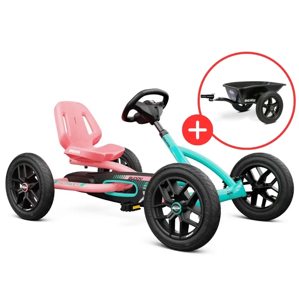  Buddy Lua incl. aanhanger en koppeling