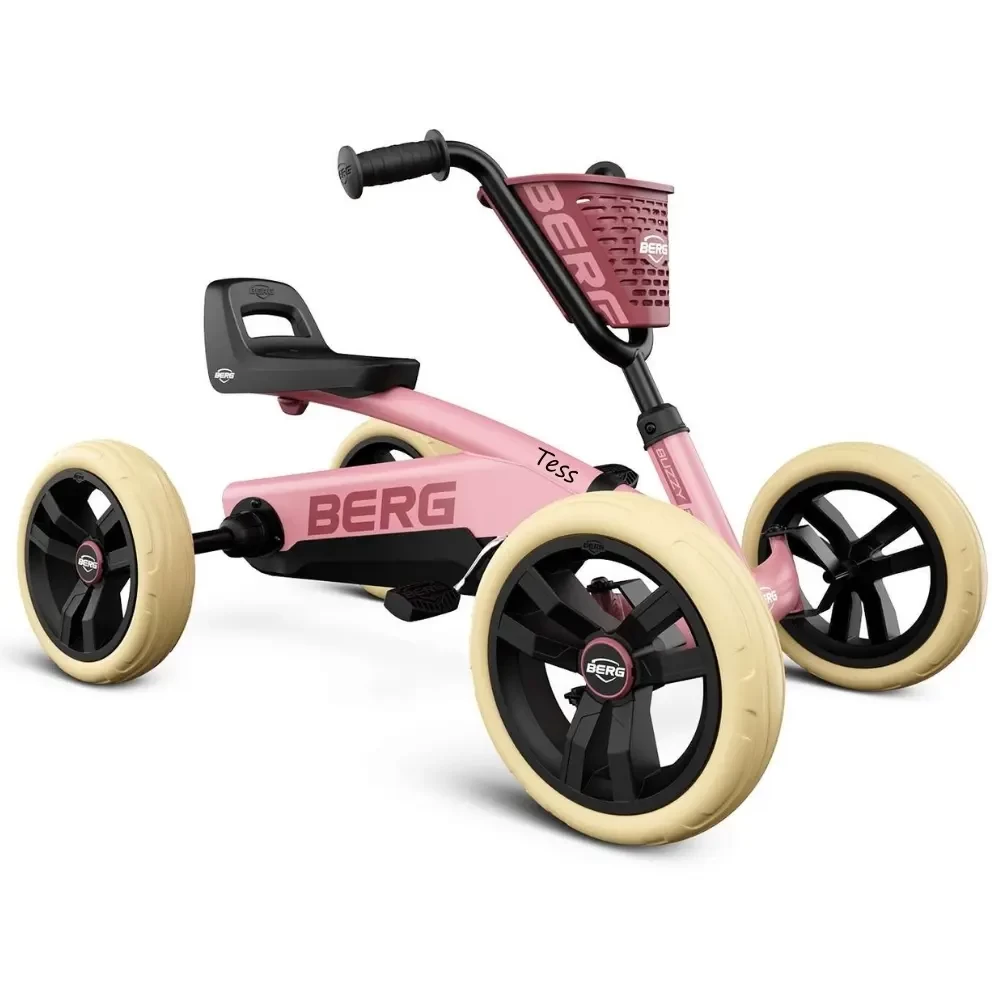  Naamsticker zwart Buzzy Pink